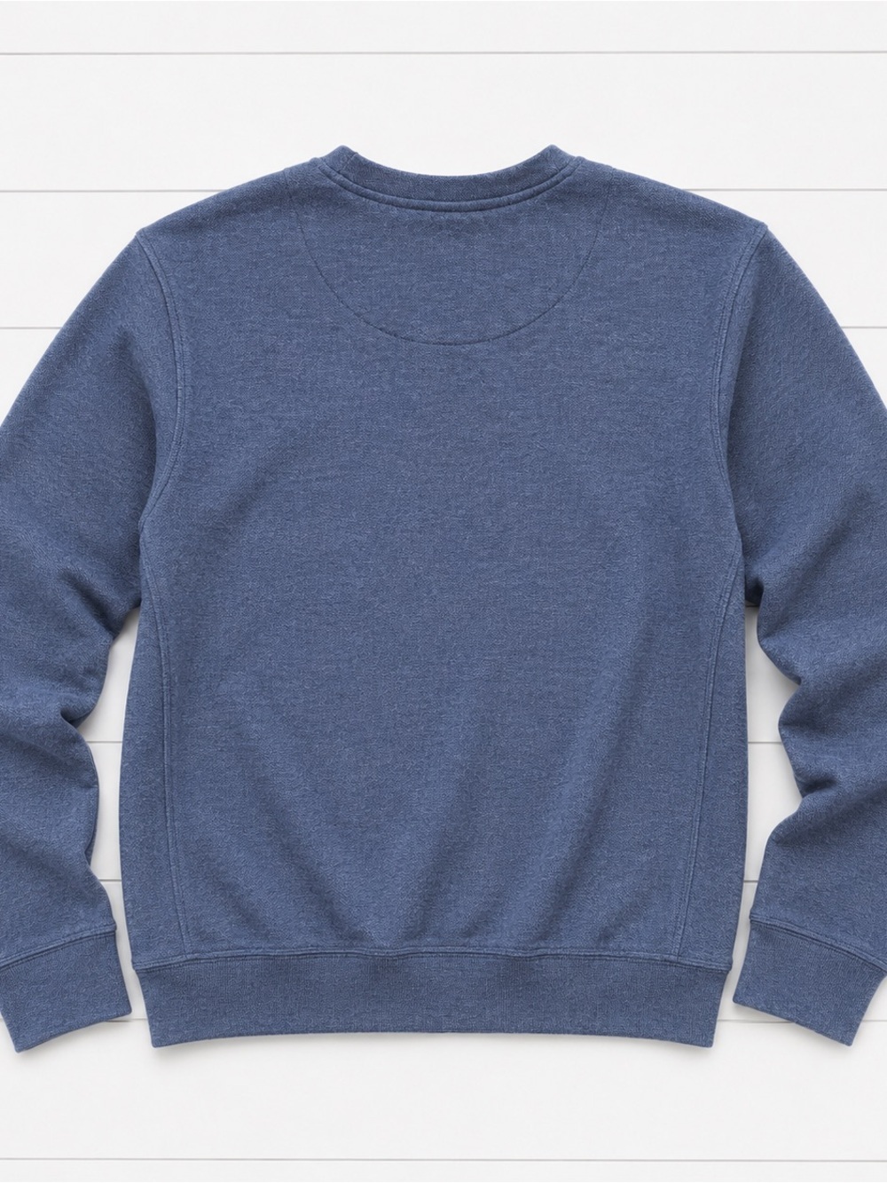 Oak & Fort Blue Men's Crewneck - S - Picture 3 of 4